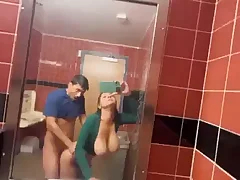 Onlyfans POV Stepbrother and I fianc in a public restroom at Whole Foods