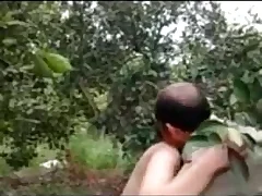 Muslim Unsubtle Lovemaking in Forest