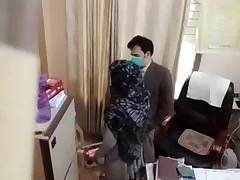 Water down examines breasts by inserting hands inside blouse