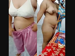 Desis wife dressed in her clothes after recorded sexual congress