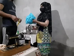 Indian Beautiful Muslim Girl Gets Ass Fucked By Tailor