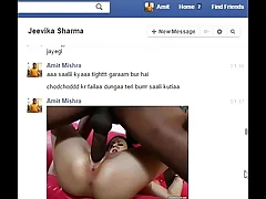 Real Desi Indian Bhabhi Jeevika Sharma gets seduced increased by rough fucked on Facebook The rag