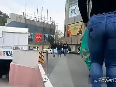 Punjabi Fat ass walkin far mall