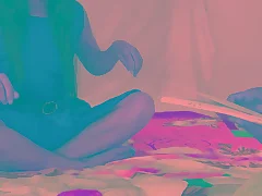 Girl Got naked in front of the crammer