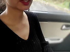 Desisaarabhabhi  Fucking my gf outdoor risky invoke occasion sex with ex bf Hot sexy ex girlfriend ki chudai in Car