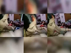 Bihari housewife gives her pervy husband a brute blowjob