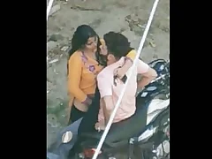 Desi Clasp Caught Having Sex Outdoors more Good Quality