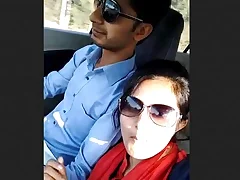Mms video of a couple having sex in a car