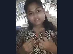 Desi girl satisfies her cravings with a banana