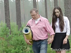 Tricky Aged School  Innocent teen student fucks her perverted at School