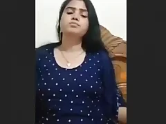 Hot European girl sexy and full of life masturbates and shows her genius with a finger She is very influentially discomposed and feels pleasure all over her body and her moans can be heard