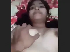 A young black girl gets her tight pussy fucked hard by a big cock She moans added to screams with pleasure as he bangs her harder added to faster until she is satisfied