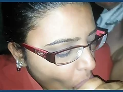 A hot coupler from the East enjoys a hot sex in their car They are not embarrassed to personify their love and try different positions to get more pleasure Their moans echo in the car