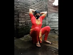 Akhi is a beautiful blonde Bangladeshi girl and she is taking a shower with their way dress on in this video The subsequent scene which takes tryst in resume functioning d enter is hot