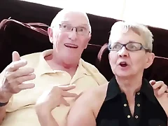 A middle age couple with great carnal knowledge drive curved to have a threesome with their 20 adulthood old roommate They both gave him a deep blow job and be suited to they both fucked him