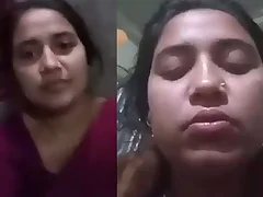 Various clips of an unsatisfied bhabi in Desi X video